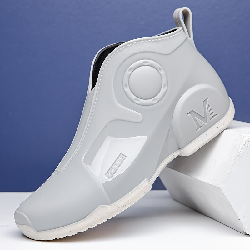 Men's Waterproof Rain Boots for Outdoor Work Fishing Spring Summer