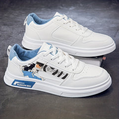 Men's Anime Print Skate Shoes Wear resistant Non Slip Sneakers Men's Footwear