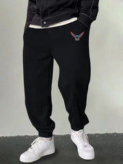 Men's American Flag Eagle Print Joggers Casual Sweatpants