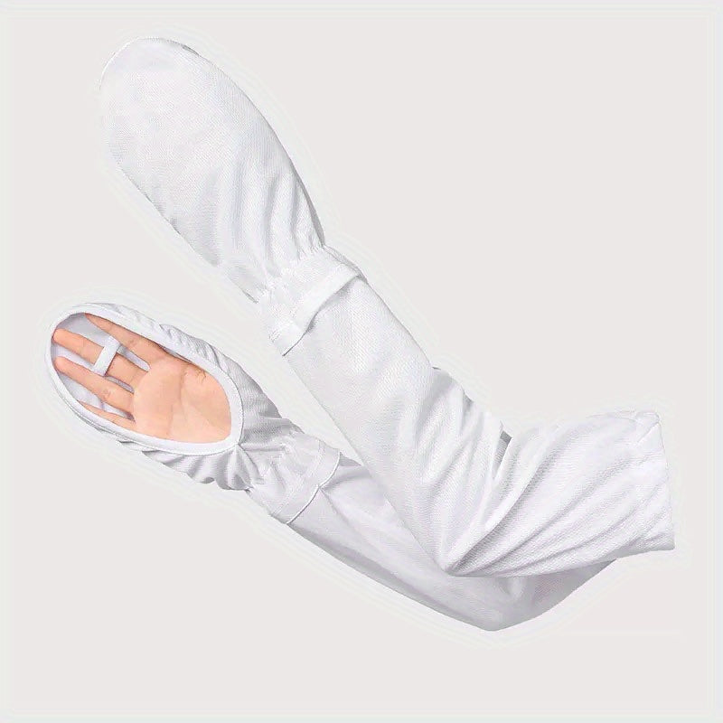 Sun Protection Fingerless Gloves Solid Driving Cycling Gloves