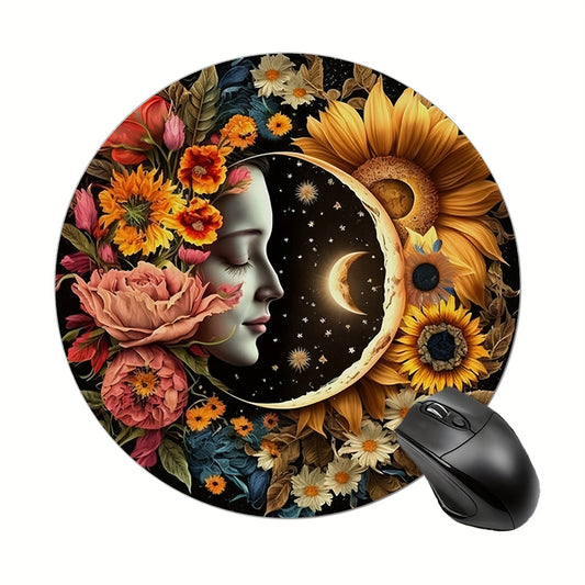 E-sport Lady Mouse Pad Flower Season Round Non-slip Rubber Office Laptop 19.81