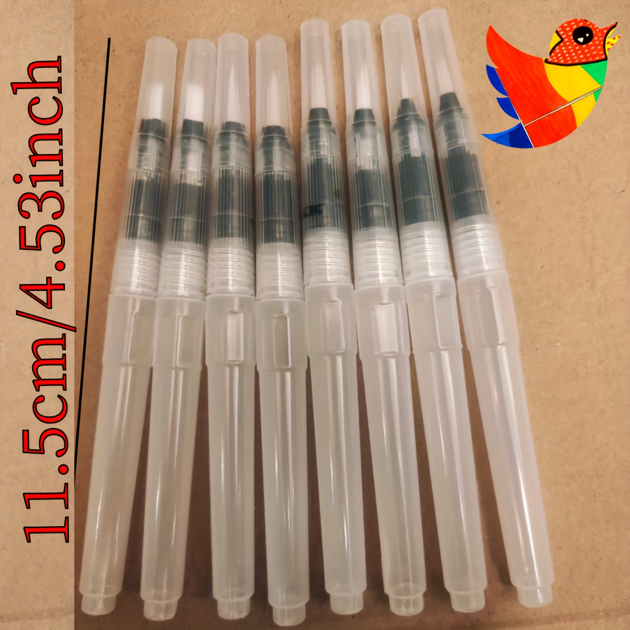 8pcs Paint Brush Set for Watercolor Gouache Acrylic Painting