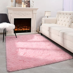 Plush Shaggy Rug for Living Room Bedroom Soft Fluffy Throw Carpet