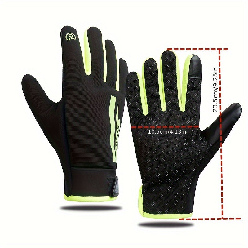 Winter Warm Gloves Touch Screen Thermal Gloves Perfect For Cycling Running