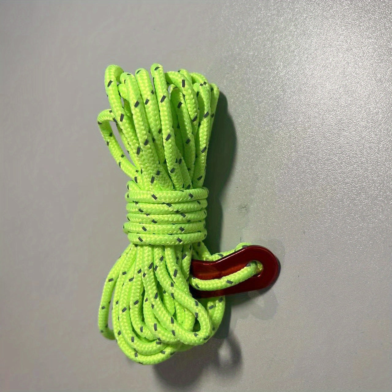 Windproof Reflective Rope for Camping, 4mm Thick Polyester Rope