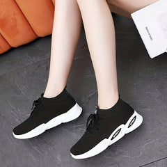 Soft Thick Sole Mesh Breathable Lightweight Sneakers
