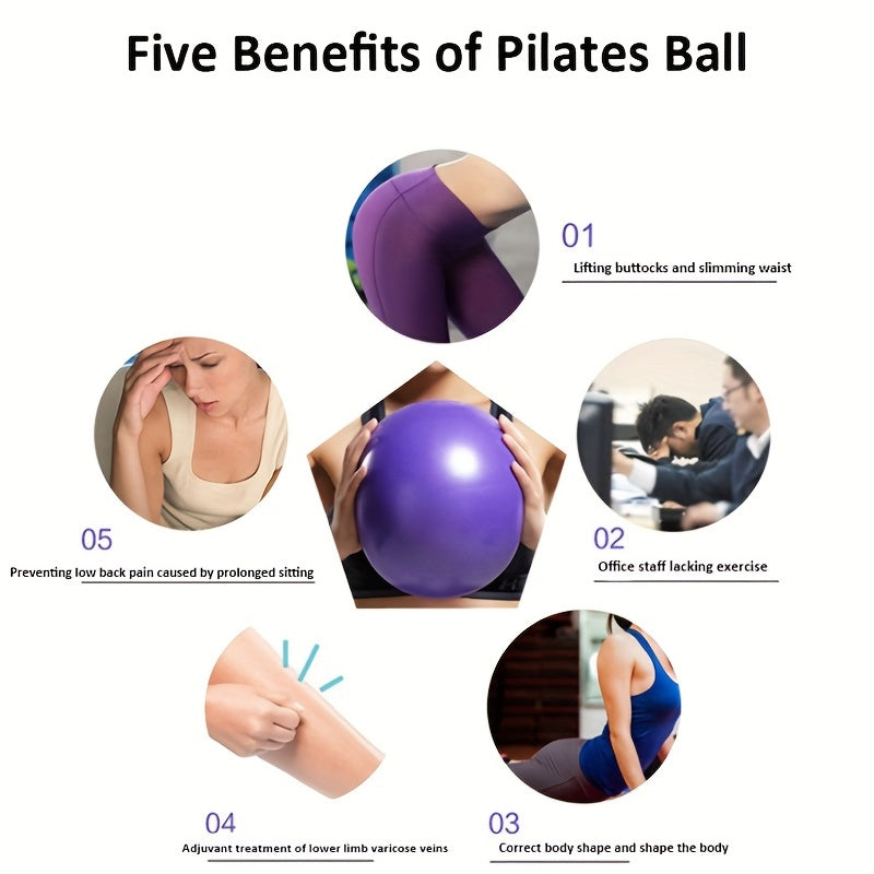 9 Inch Pilates Ball for Core Training - Home Workouts