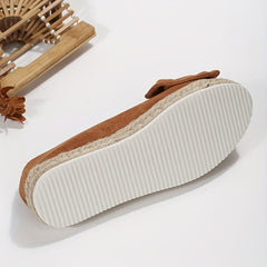 Women's Bowknot Slip-On Low Espadrilles Outdoor Shoes