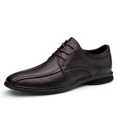 Men's Plaid Oxford Dress Shoes Non Slip Loafers