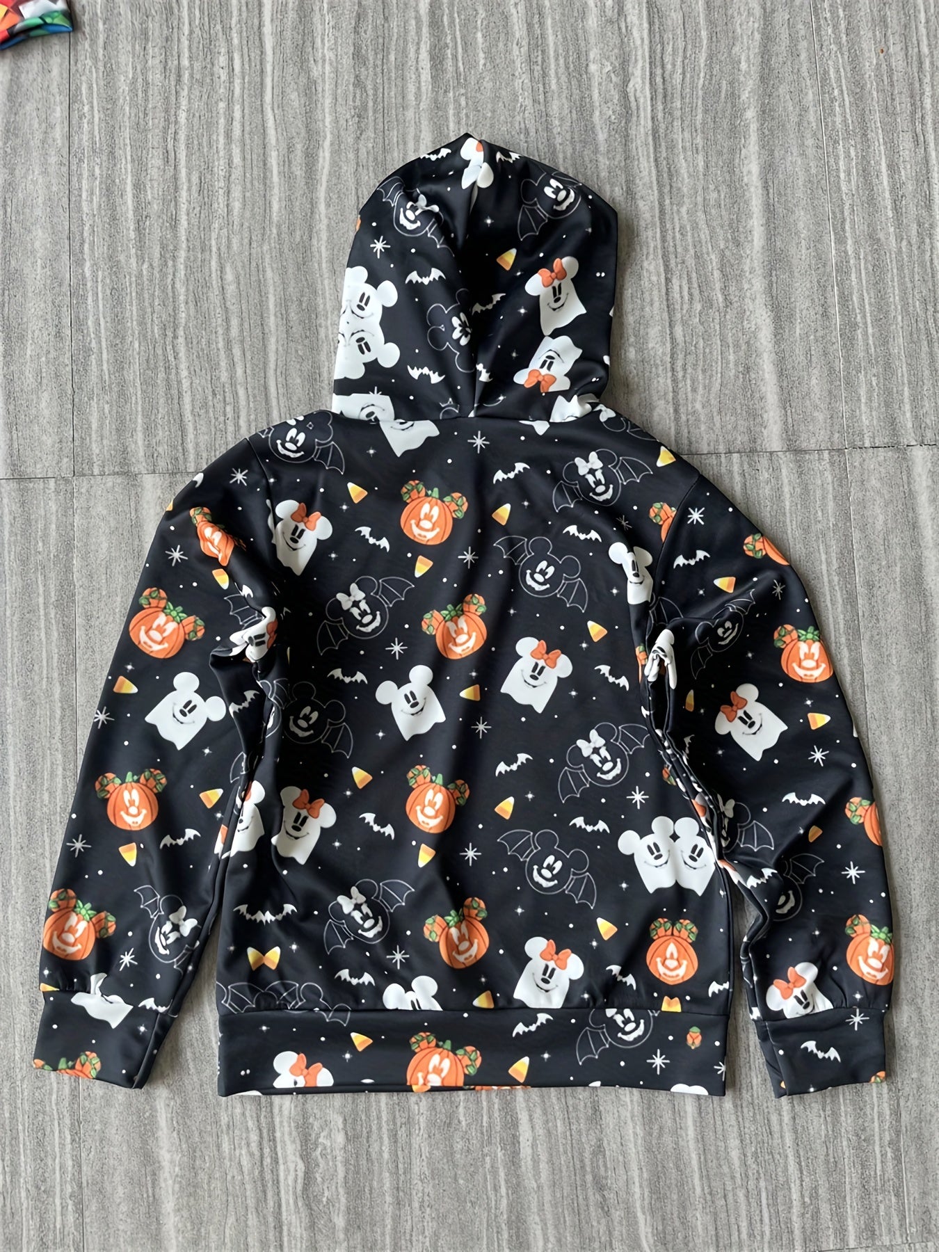 Stylish Halloween Pumpkin 3D Print Hooded Sweatshirt for Kids