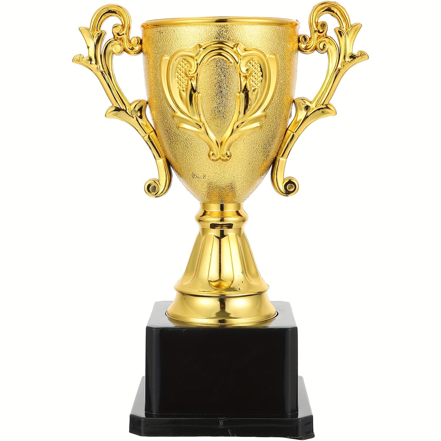 Plastic Golden Trophy for Games and Parties