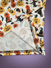 Pumpkin & Witch Print Cami Top Sleeveless Women's Clothing