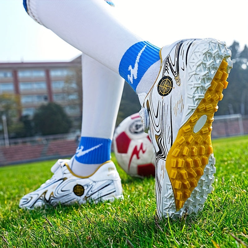 Boys Turf Football Boots Anti-Skid TF Soccer Cleats