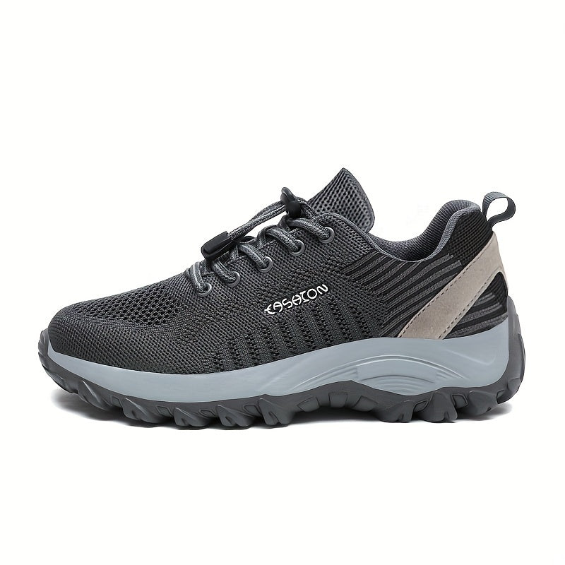 Men's Knitted Casual Shoes Non Slip Sneakers for Traveling Jogging