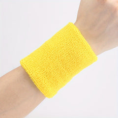 Sports Wrist Guard Sweat Absorbing Towel Wrist Band - Basketball & Badminton