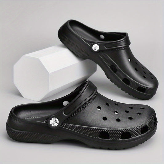 Men's Closed Toe Clogs Soft Sole Sandals Outdoor Garden Shoes