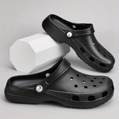 Men's Closed Toe Clogs Soft Sole Sandals Outdoor Garden Shoes