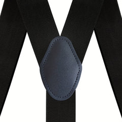 Men's Y-Shaped Elastic Trousers Suspenders - Pack of 3