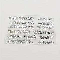 1pc Cute Transparent Stickers for DIY Scrapbooking