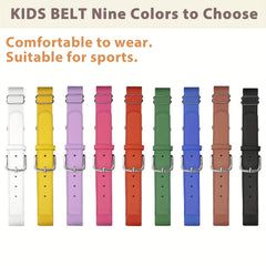 Boys Adjustable Elastic Sports Woven Belt