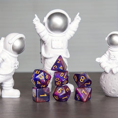 7 Starry Two-Faceted Dice Set