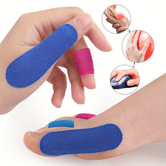 20pcs Elastic Finger Guard Patch Thumb Fixation Support Anti friction Sports Tap
