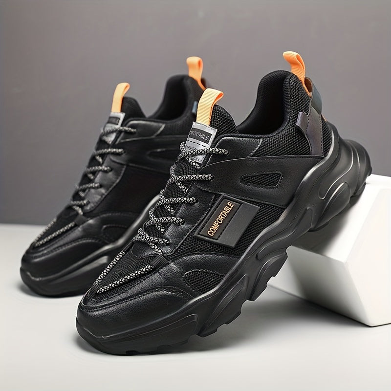 Men's Chunky Sneakers Breathable & Wear-resistant