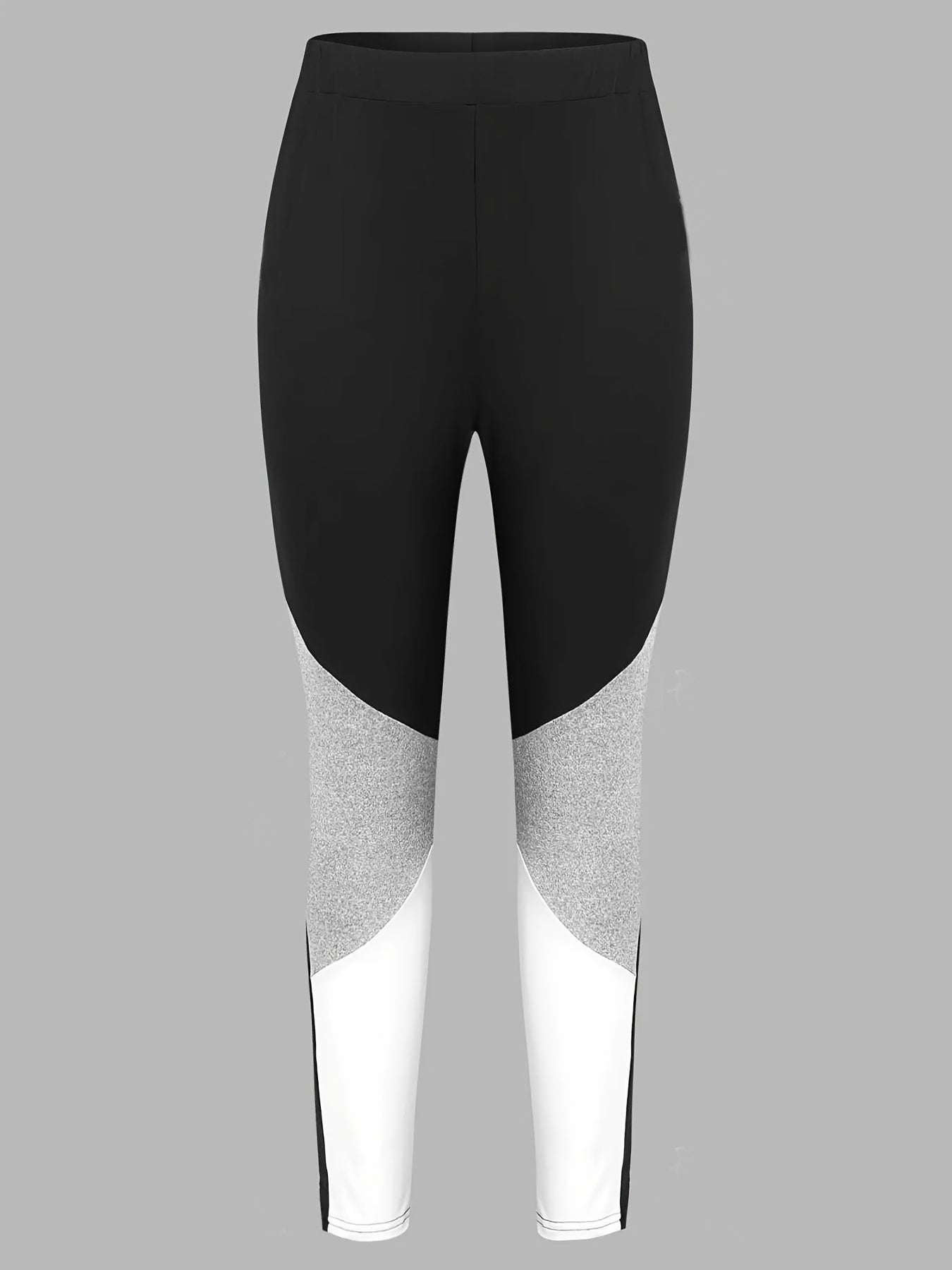 Colorblock High Rise Skinny Leggings