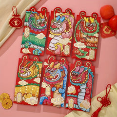 Year Of The Dragon Red Envelope Chinese Lucky Money Envelope