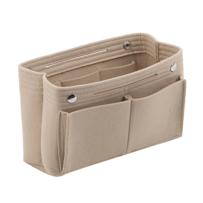 Felt Tote Organizer w/ Detachable Compartments Insert Bag In Bag