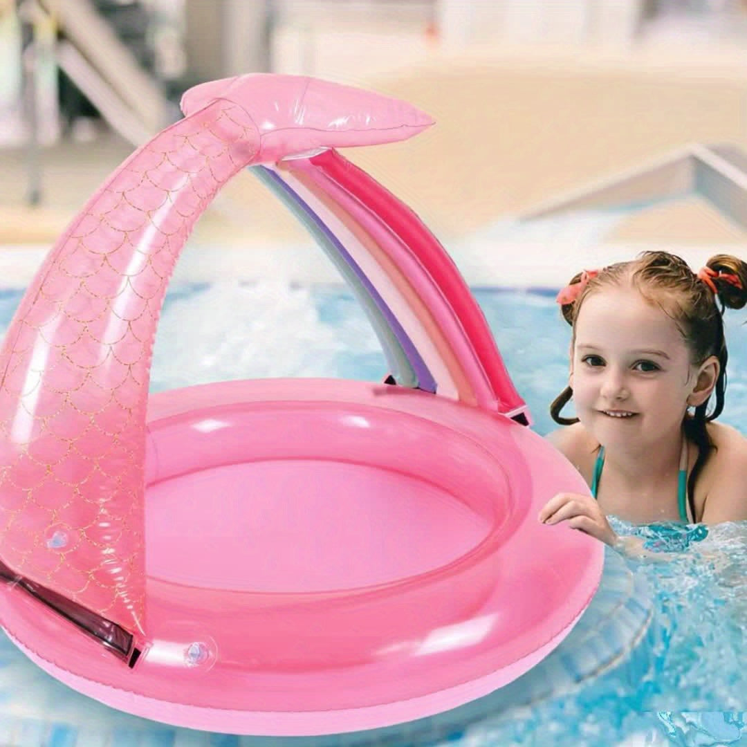 Mermaid Inflatable Kiddie Pool for Kids