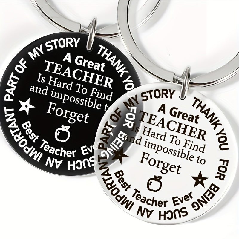 Teacher's Keychain Gift Christmas Birthday Key Rings