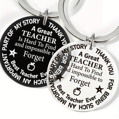 Teacher's Keychain Gift Christmas Birthday Key Rings
