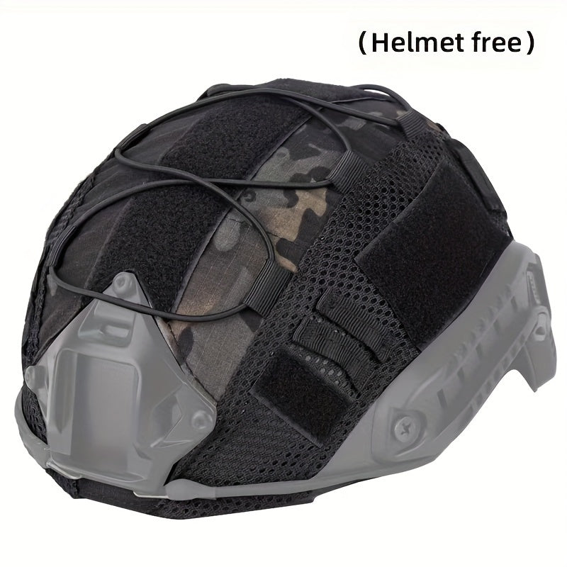 Camouflage Helmet Cover for Fast Helmet M L & Bump Helmet L XL
