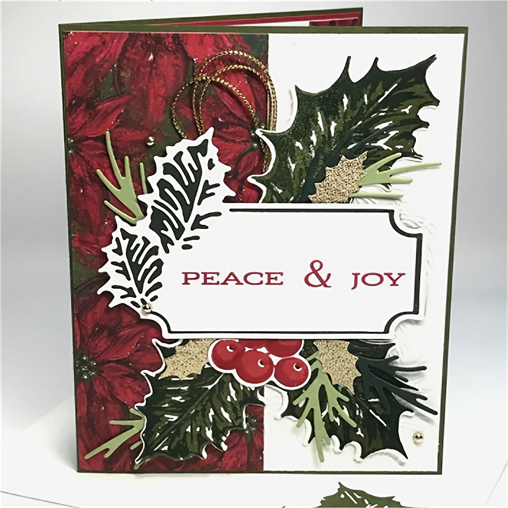 Leaf Metal Cutting Dies And Stamps For Scrapbooking