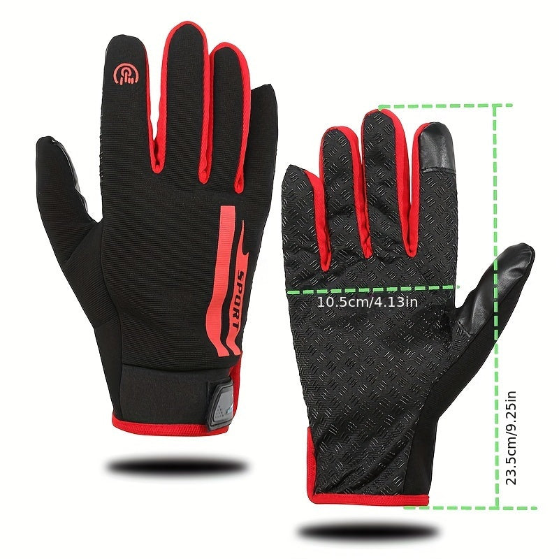 Winter Warm Gloves Touch Screen Thermal Gloves Perfect For Cycling Running