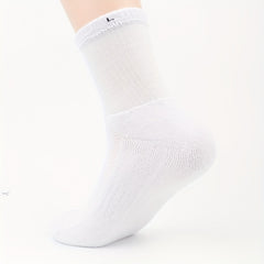 Men's Thick Cotton Mid-calf Socks for Outdoor Running Cycling