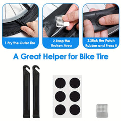 15 in 1 Wrench Set Bicycle Tire Repair Tool Multifunctional Folding Car Repair