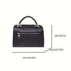 Vintage Style Leather Crossbody Bag for Women