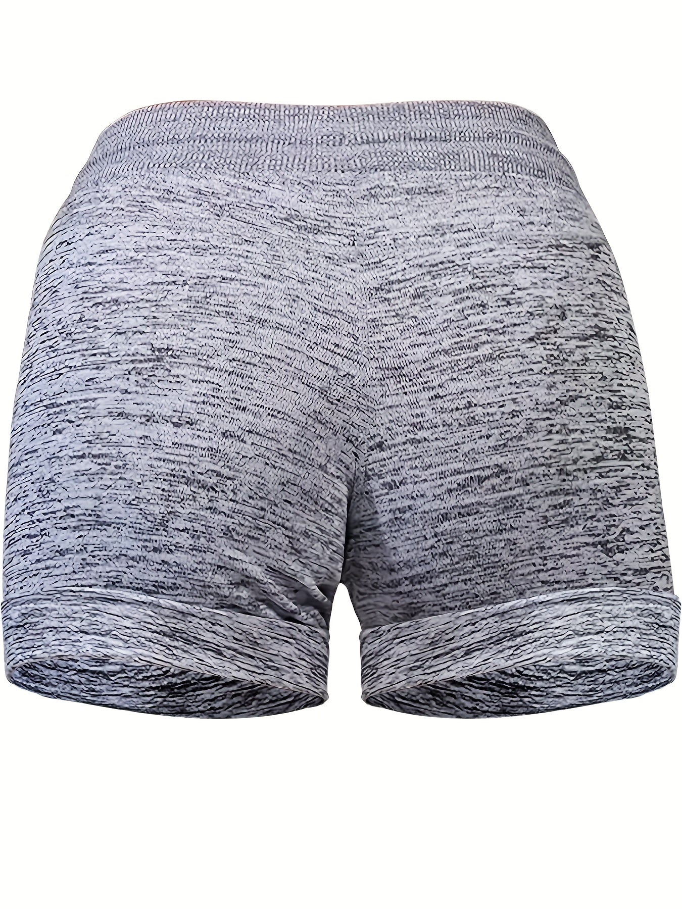 Heart & Paw Pattern Drawstring Shorts Casual Dual Pockets Shorts