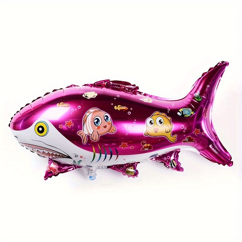 Cartoon Shark Aluminum Film Balloon Festive Wedding Party Decoration