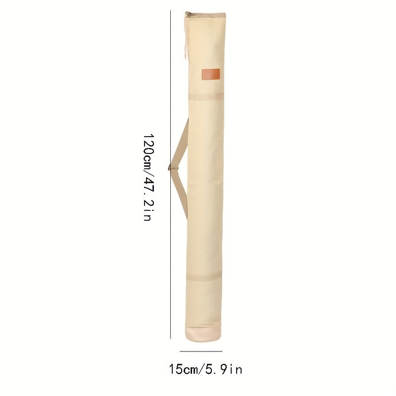 1pc Fishing Rod Storage Bag Wear-resistant Foldable Rod Bag