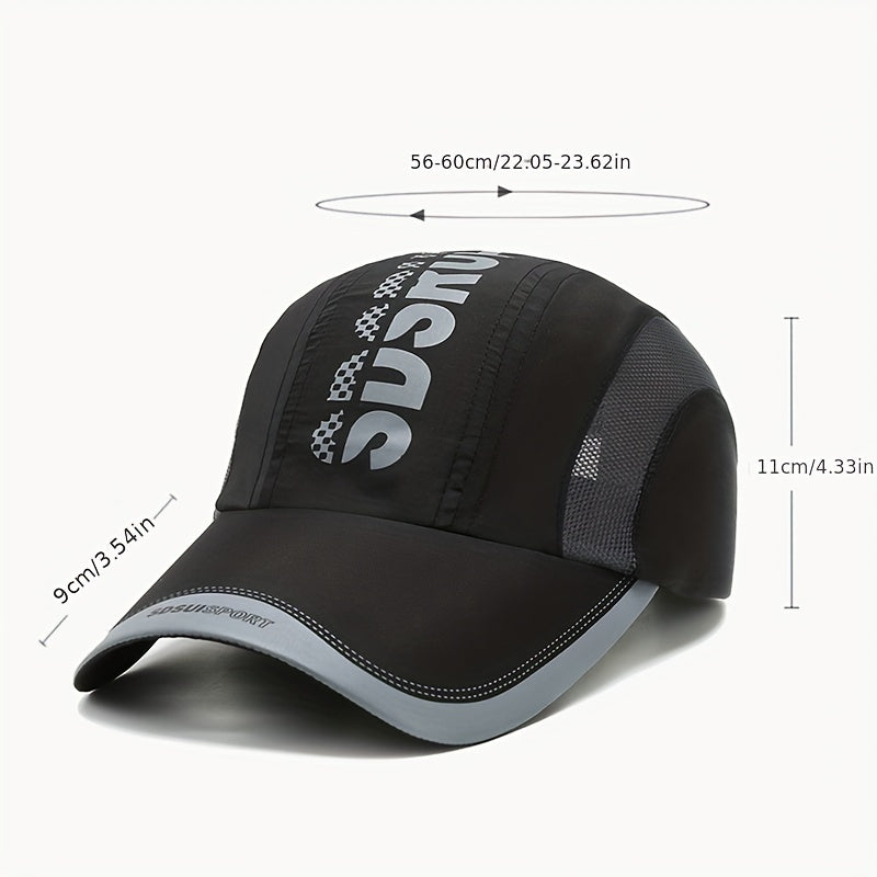 Quick Drying Mesh Baseball Cap Sports Caps For Men & Women