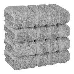 4pcs Cotton Face Towels for Bathroom Hand Wash