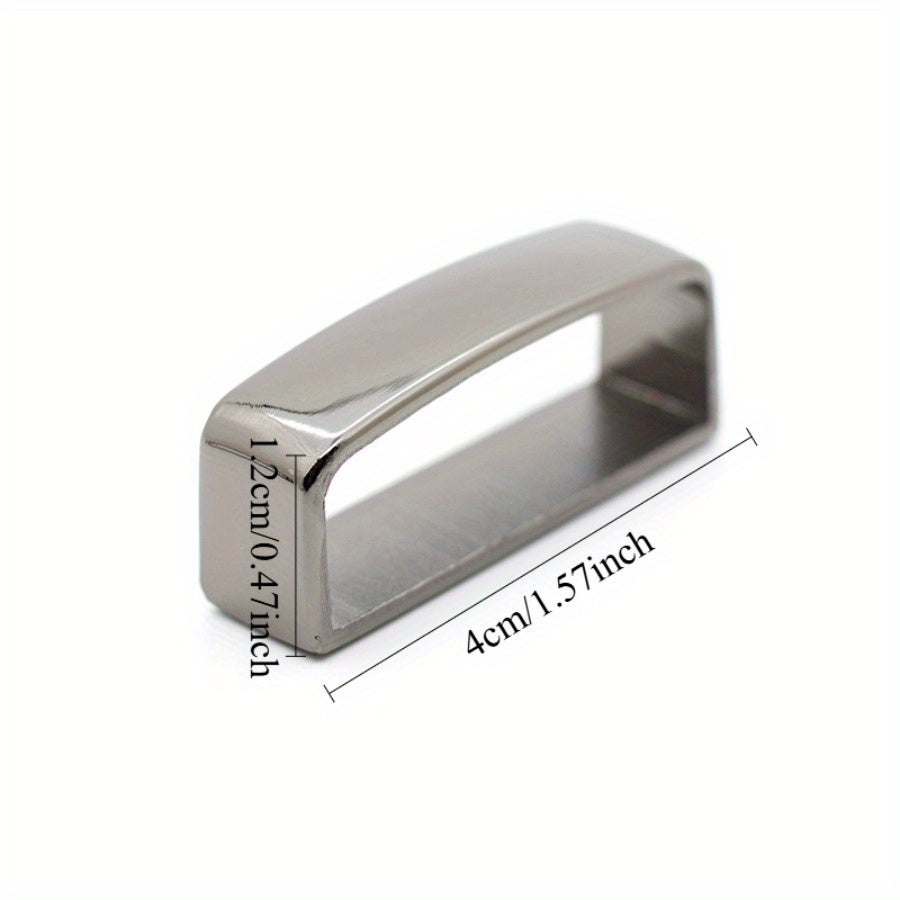 2pcs Stainless Steel Square Belt Buckle for Men's Belts