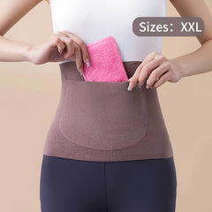 Women's Waist Protector Belt with Pocket