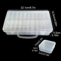 Freestanding Square Box Art Accessories Storage Organizer DIY Crafts Diamond Pai