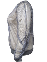 Women's Eyelet Hooded Sports Jacket