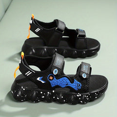 Boys Lightweight Open Toe Sandals Anti Slip Summer Shoes