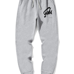 Men's Printed Sports Casual Trousers